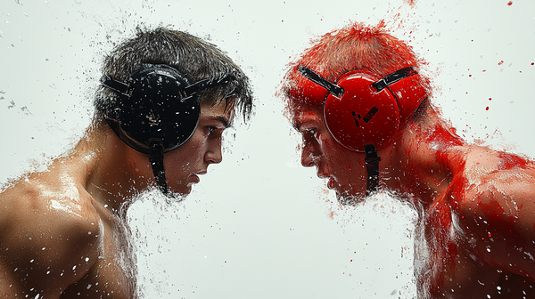 Harlan Wrestling Team Excels with Strong Quad Performance